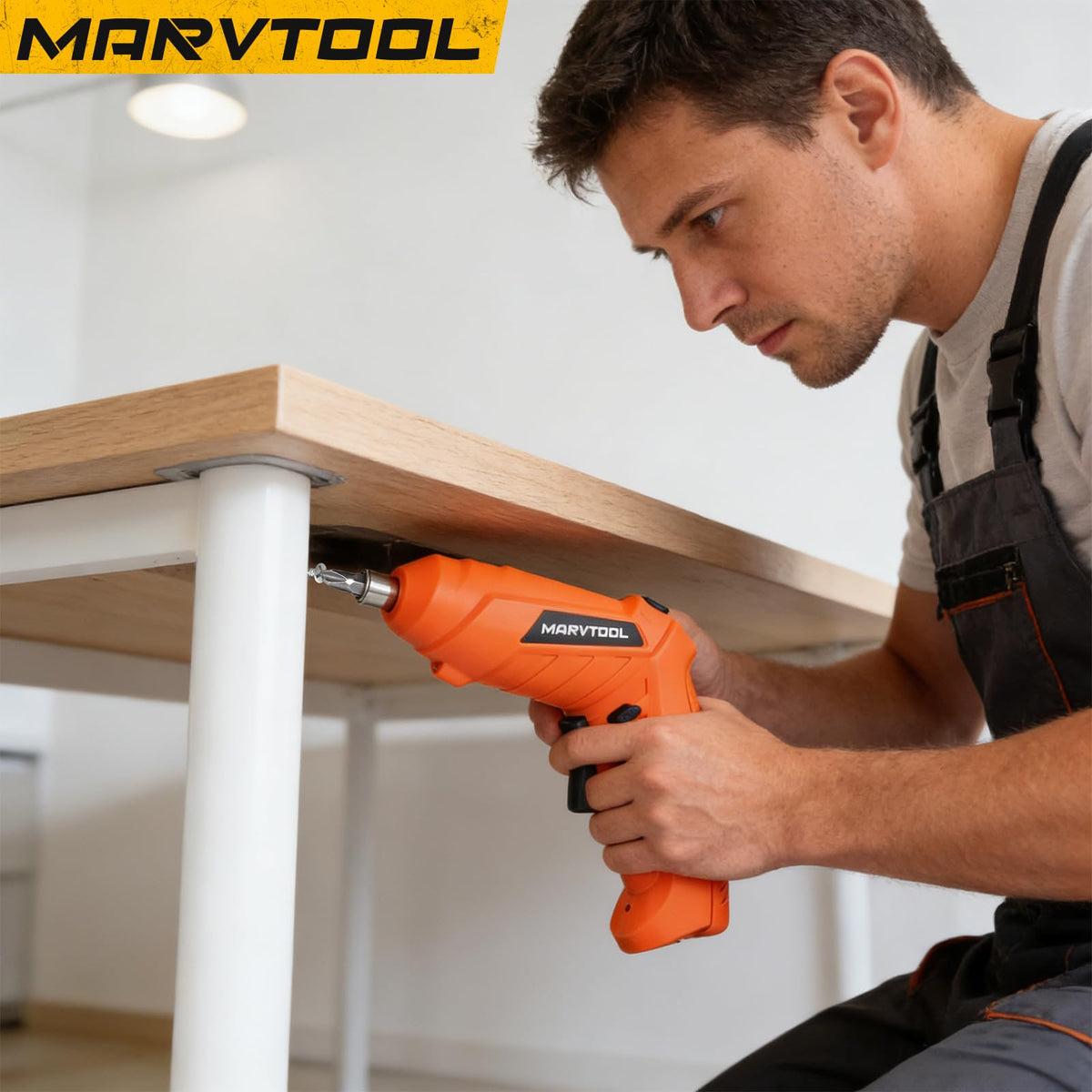 MarvTool 140 Piece Basic Tool Set, Portable Tool Box with Cordless Drill, Home Repair Hand Tool Kit, General Household Drill Set, Toolbox with Storage Case for Homeowner, DIY, Handyman, Women, Men