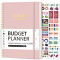 Taja Budget Planner, Undated Budget Book with Expense Tracker, 6.9" x 9.9"