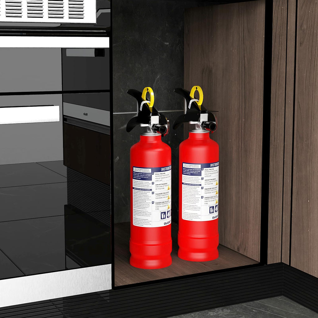 Ougist Signature ABC Fire Extinguisher for Home, 2.5 lb, 1 Pack