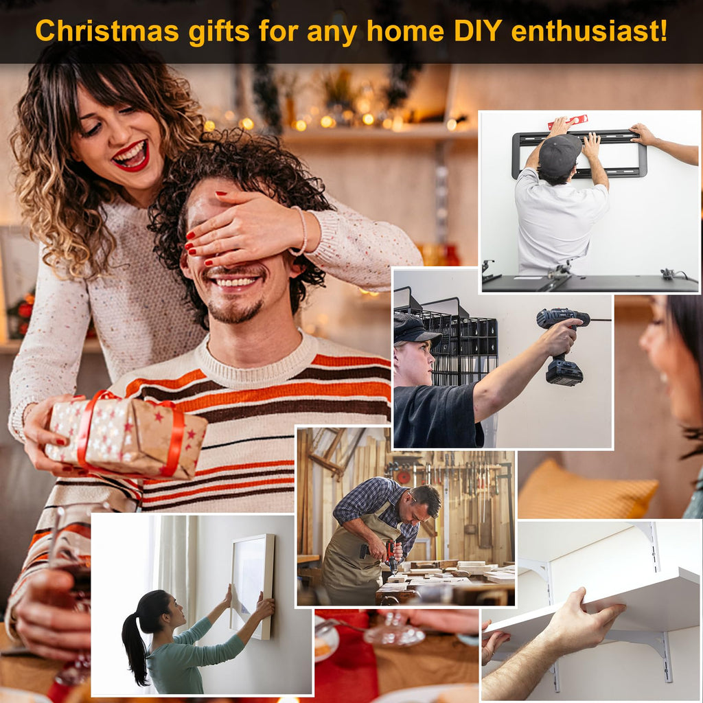 Stud Finder Wall Scanner - 5 in 1 Stud Finder Tool w/Smart Chip and HD LCD Display, Stud Detector Beam Finders for the Center and Edge of Wood AC Wire Metal Studs Joist Pipe (Onion)